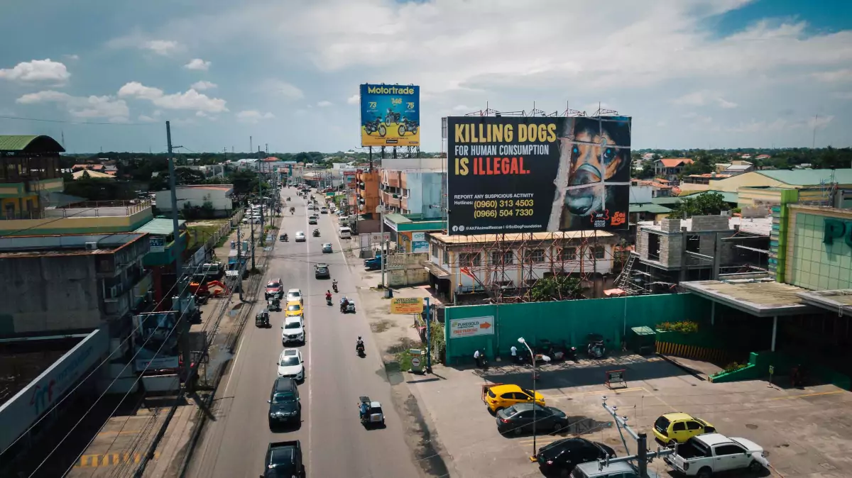 Drone Shelter And Billboard